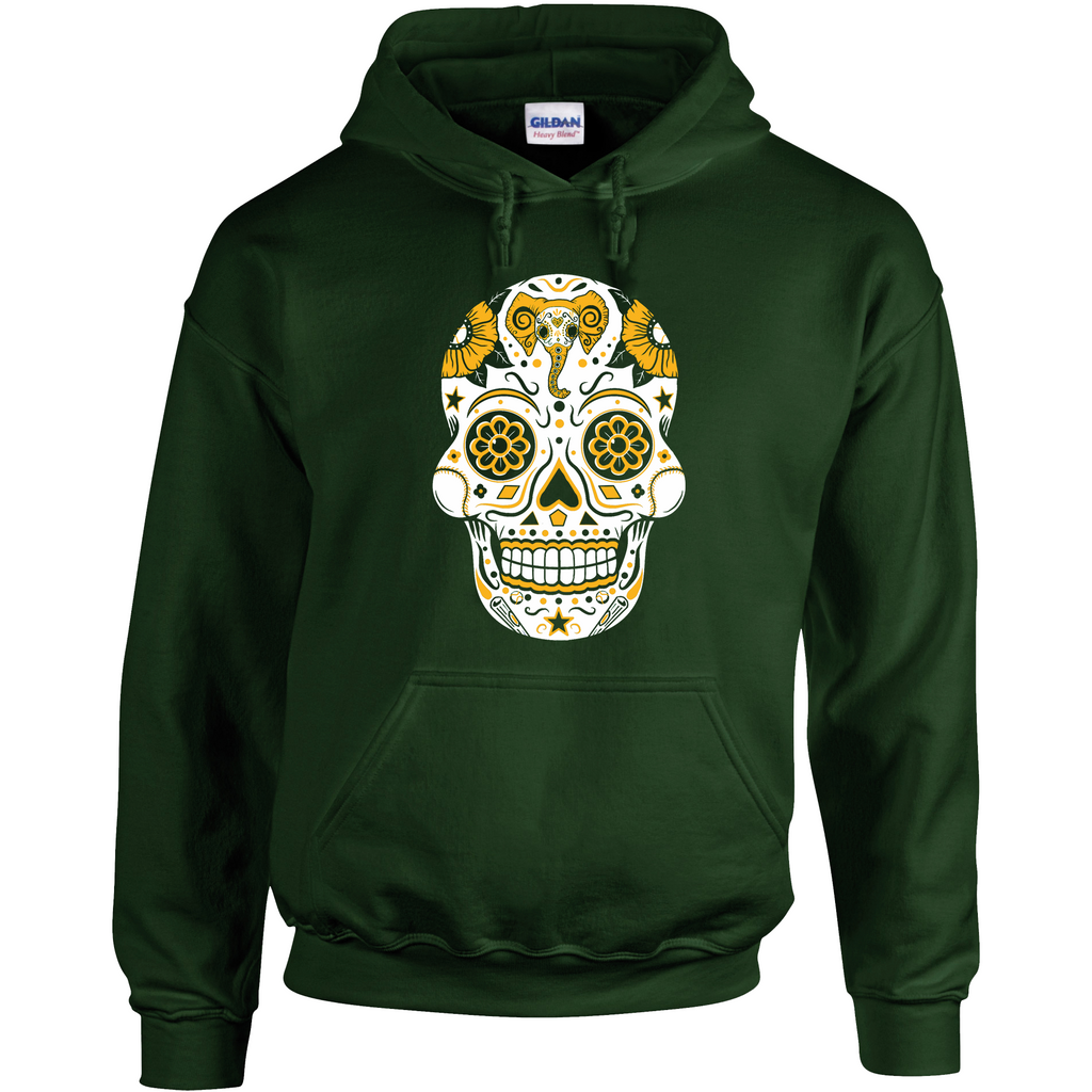 Oakland Baseball Sugar Skull hoodie