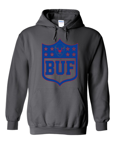 Buffalo Football Crest Hoodie