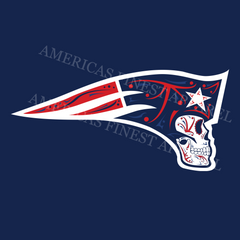New England Logo Skull